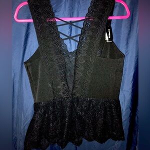 Express dress tank lace coset style size 8